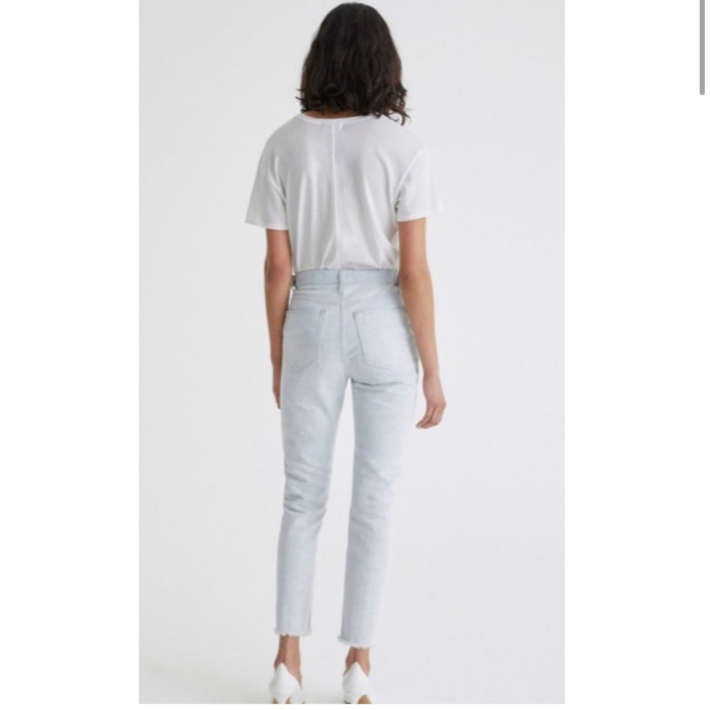 AG Adriano Goldschmied Isabelle two-tone paneled Jeans - Picture 4 of 8